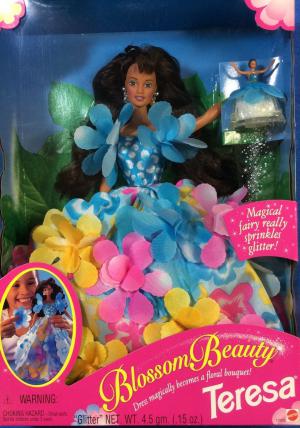 Кукла Барби, Тереза Цветущая Красота с волшебной феей, 96г.